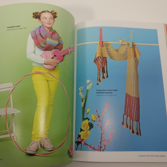 Scarves and Cowls Stylish Knits Coffee Table Book - Picture 4 of 12